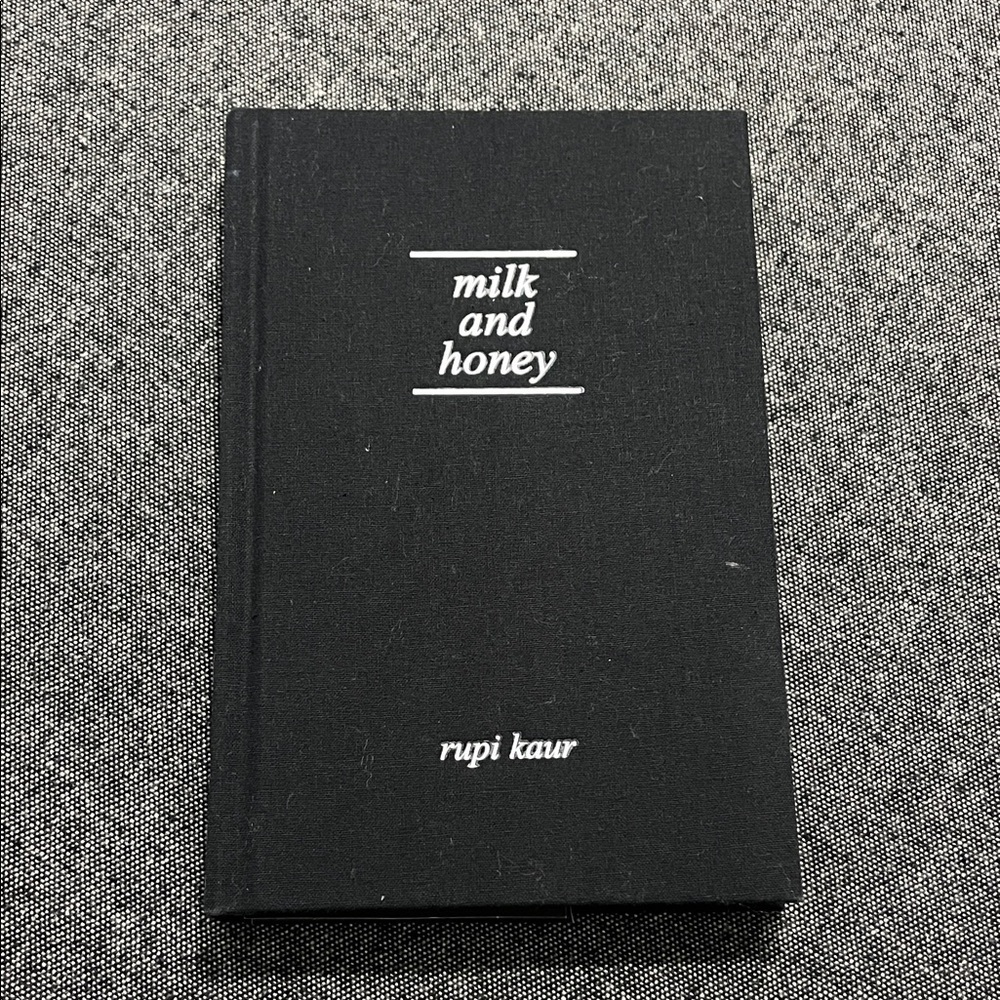 Milk and Honey Book by Rupi Kaur